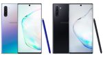 Samsung Galaxy Note 10 özellikleri siyah ve mor renkleri ve kalemi